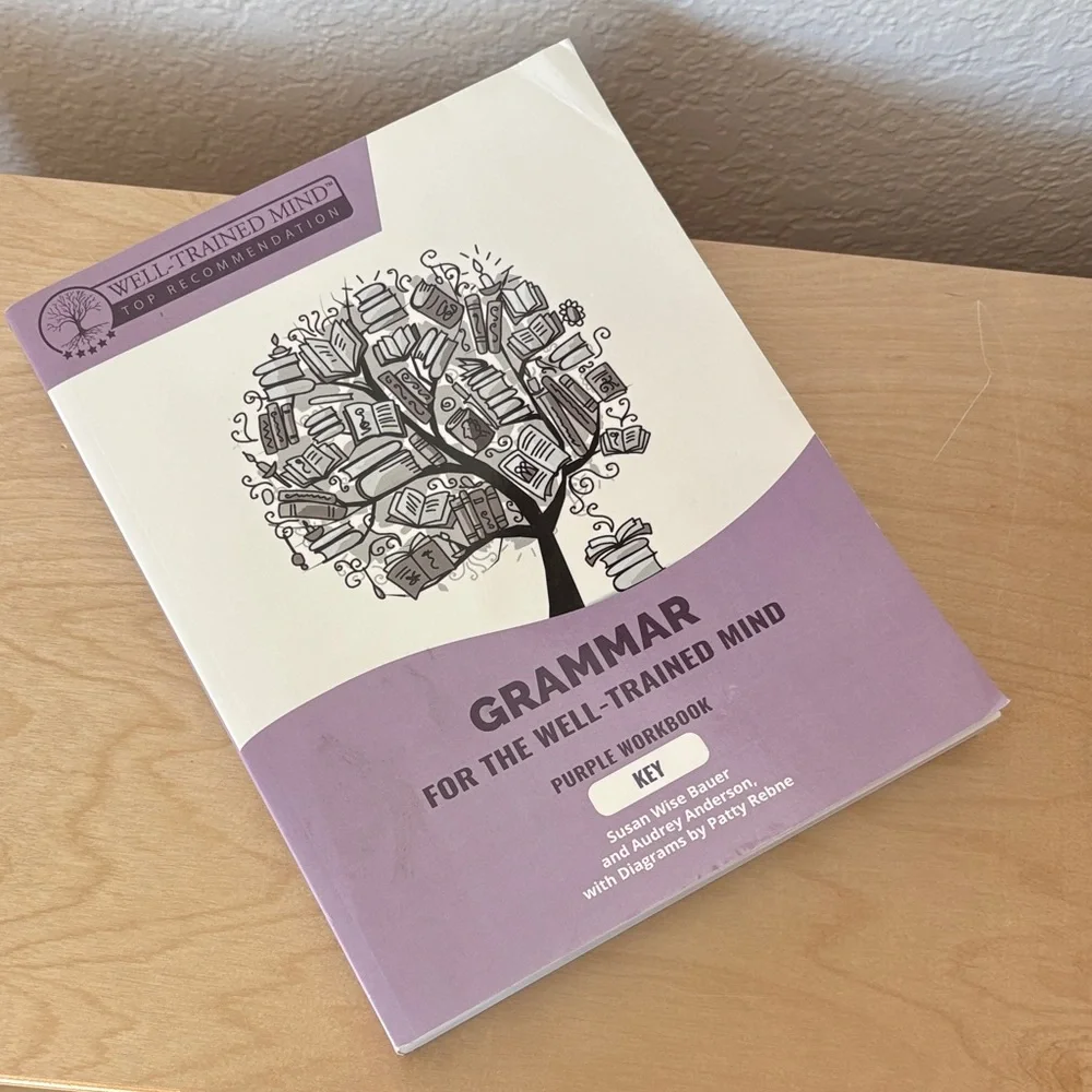 Grammar for the Well-Trained Mind Purple Key Workbook | homeschool book